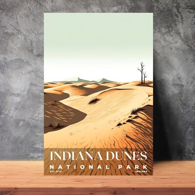 Indiana Dunes National Park Poster, Travel Art, Office Poster, Home Decor | S3 - image3